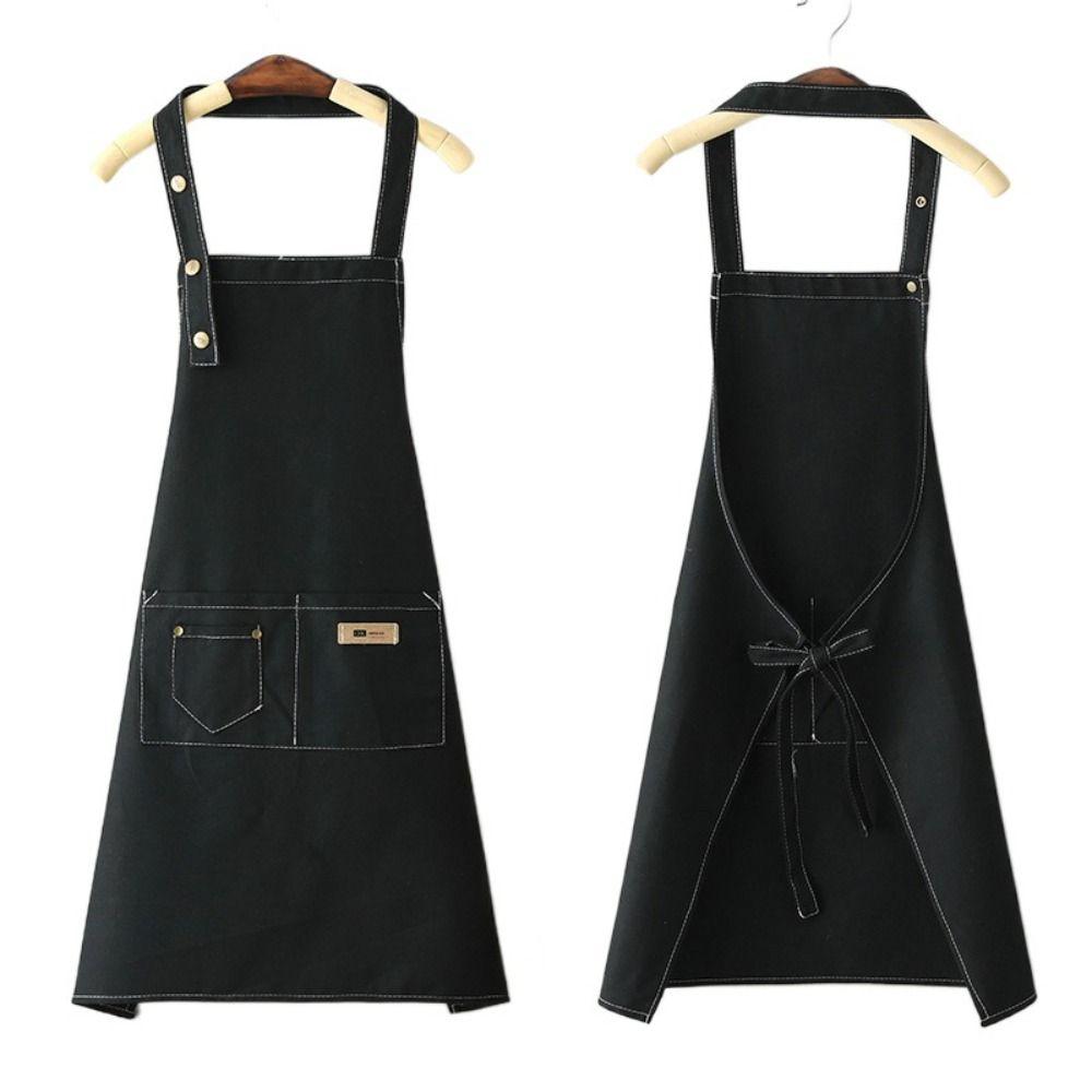 Vodotěsné kuchyňské zástěry Protišpinivé zástěry na vaření Pracovní oděvy Uniforma pro kosmetické a nehtové salony