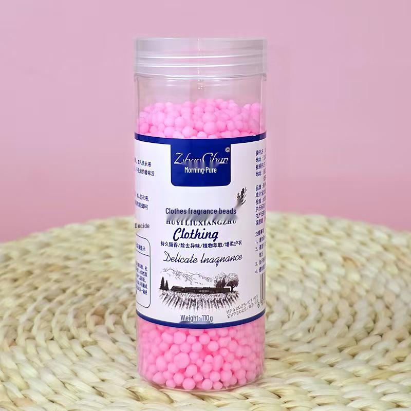 110g Long-lasting Scent Beads for Laundry, Softening Fragrance Beads in a Durable Bottle
