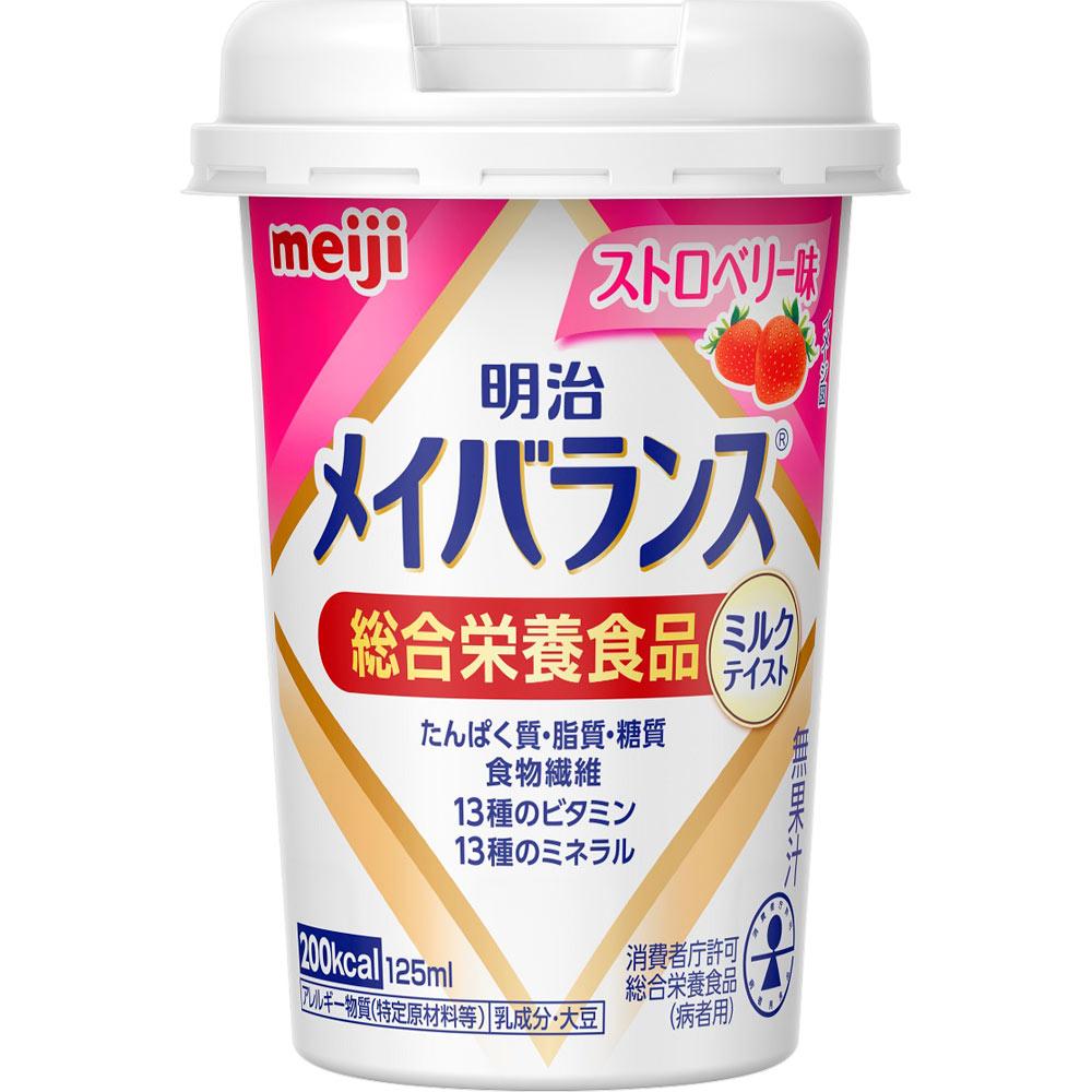 

Meiji (formerly Meiji Seika) Mei Balance Meiji Mini Cup Strawberry Flavor 125ml Maybalance Thia Pack Maybalance 1