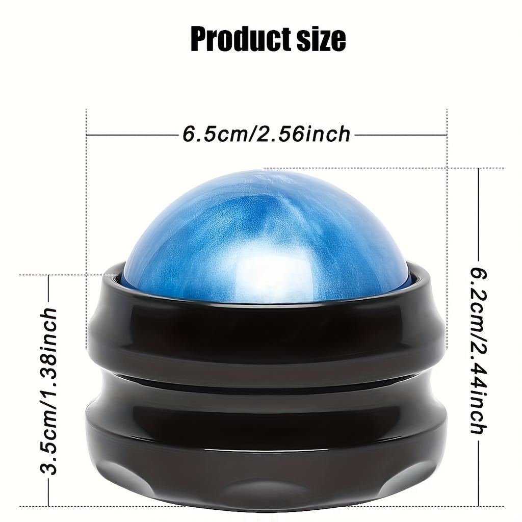 1pc Handheld Massage Ball, Deep Tissue, Easy To Use for Neck, Shoulder, Back, and Feet, with Yoga and Muscle Membrane Relaxation for Body Care