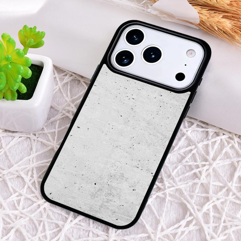 

Concrete Beton Brut Phone Case for iPhone 17 Air 16 15 11 12 14 13 Pro Max Shockproof Cover iPhone 16e