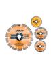 JiaJieShi Diamond Cutting Disc for Wall Slotting, Tile, and Marble - Dry Cutting Blade for Angle Grinders