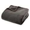 Graphite Flannel Blanket 180X230Cm