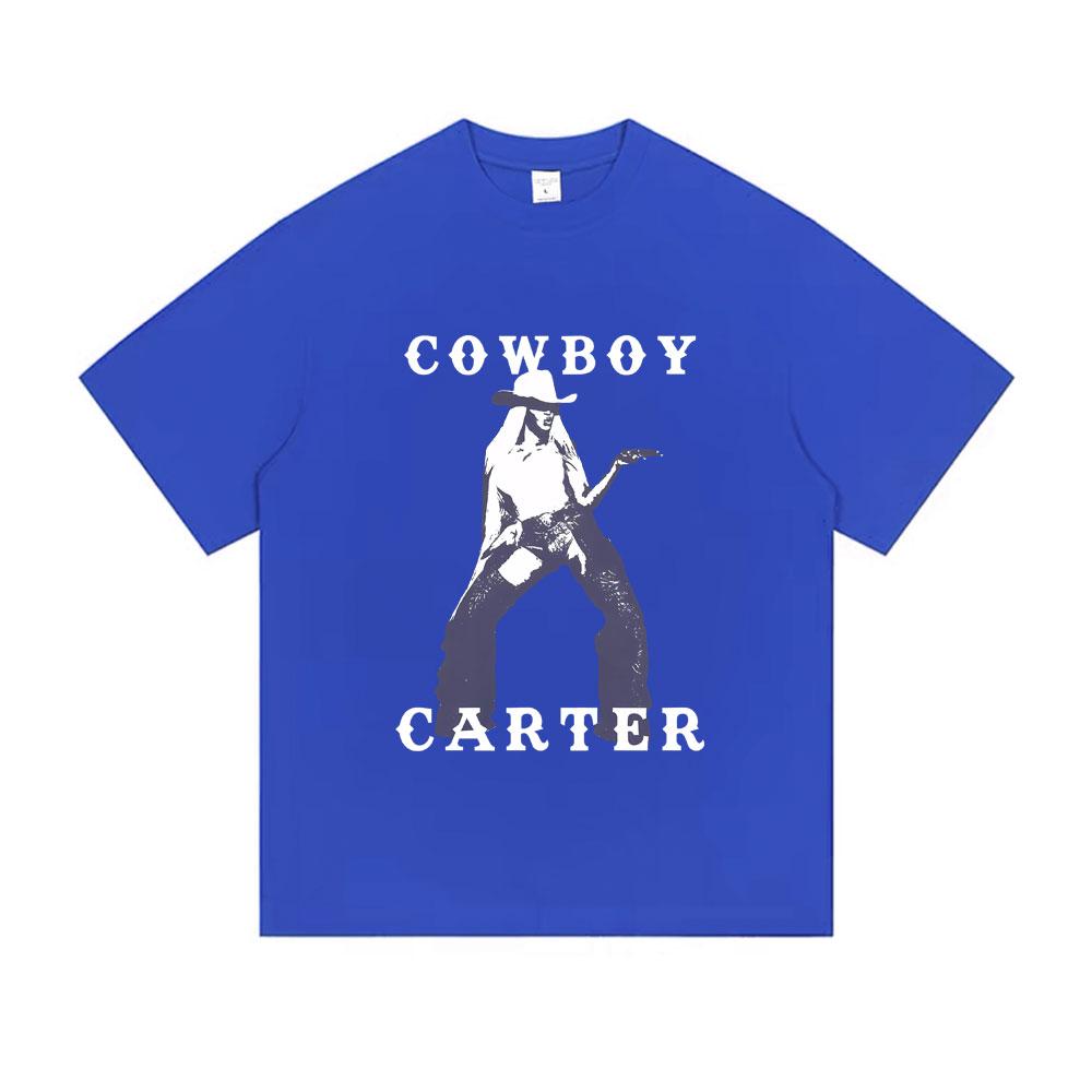 Beyonce Cowboy Carter New Album Graphic Tshirt Male Oversized Soft Cotton T Shirts Men Womens Fashion Pop Music Tshirt Tops