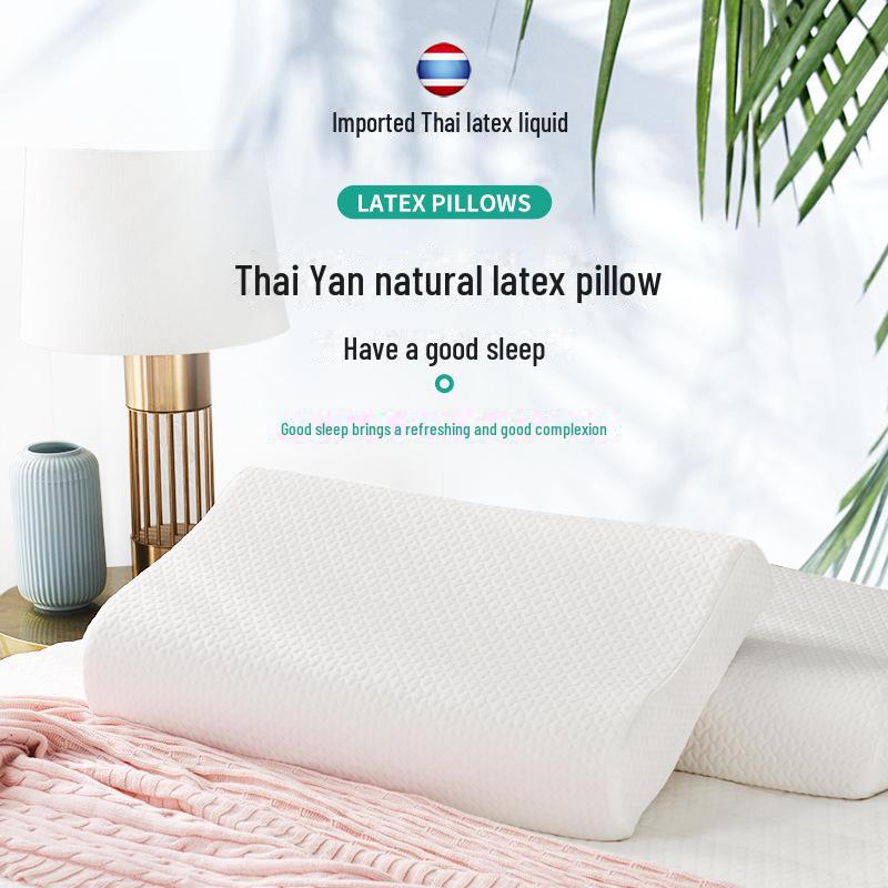 

Предприятие приобретает Duo Xi Ai Mei Mian Kang, Таиланд, подушку для шеи из натурального латекса для взрослых и студентов 60*40*8/10 cm