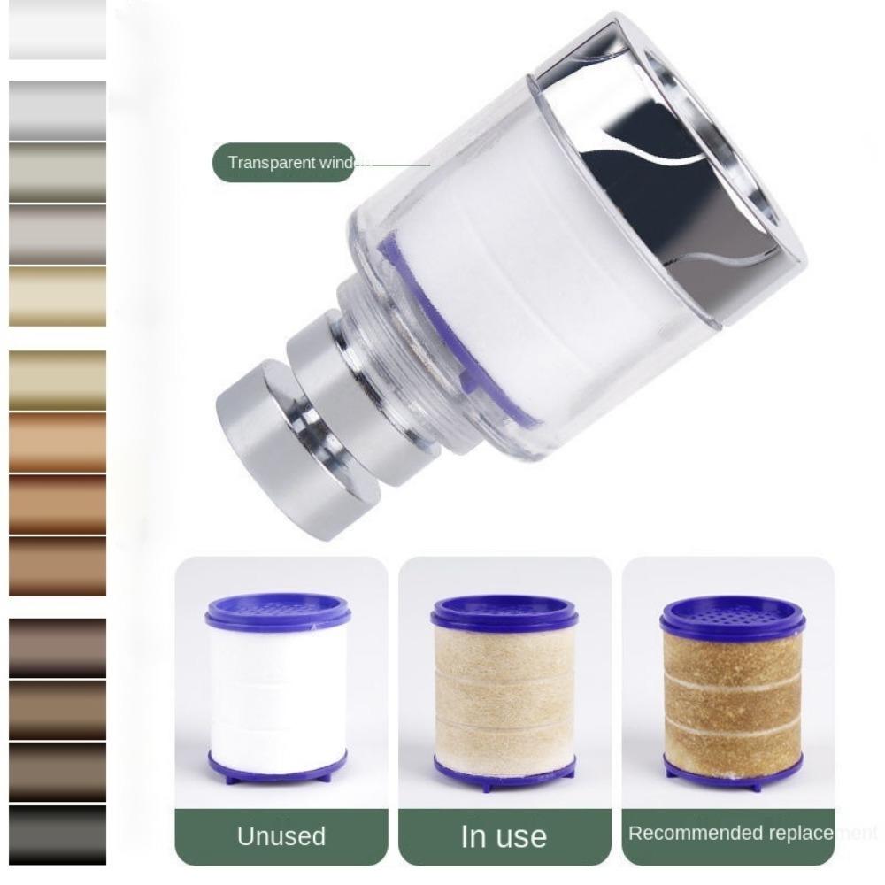 360° Otočný Vodovodní Filtr Kuchyňský Vodovodní Nástavec Vyměnitelná Filtrační Vložka Odstraňuje Chlor Změkčuje Vodu Filtrační Čistič