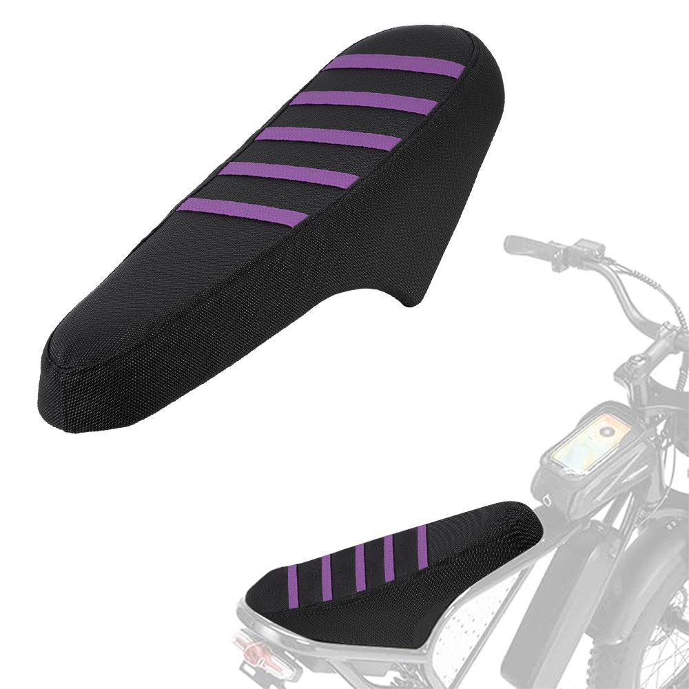 Motorcycle PVC Seat Cover waterproof anti slip universal motorcycles accessories Fit For Ridstar Q20 Electric Bike e-bike фиолетовый