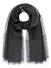 Women' Light Wool Scarf, Gray Passigatti