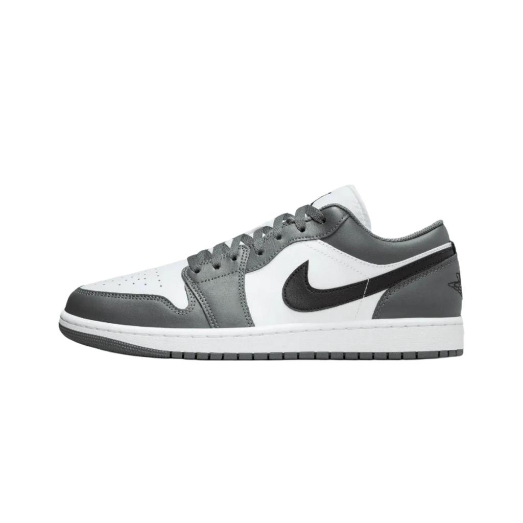 Jordan Air Jordan 1 Abrasion Resistant Low top Vintage Basketball Shoes Unisex Silver Pink 553558-152(Team500-)