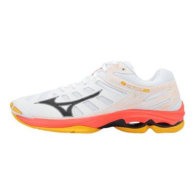 Wave Voltage 2 Mens Low Top Training Shoes White Yellow Pink V1GA246098