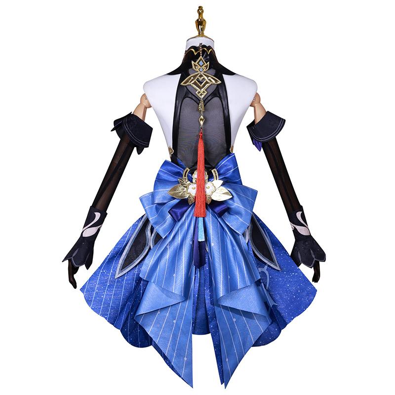 Ysir Sea Lantern Festival Ganyu Skin Cos Game Xuanyu Yaofang Ganyu Cosplay Set Female