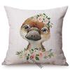 Nordic Animals Koala Duckling Bunny Pillow Case Cute Birthday Gift Kid'S Room Sofa Decoration Car Linen Cushion Cover Cojines