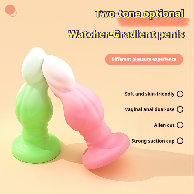 Wearable Anal Plug Liquid Silicone Soft Butt Plug Realistic Dog Dildos Sex Toys For Women Anal Dildos Prostate Massage Butplug