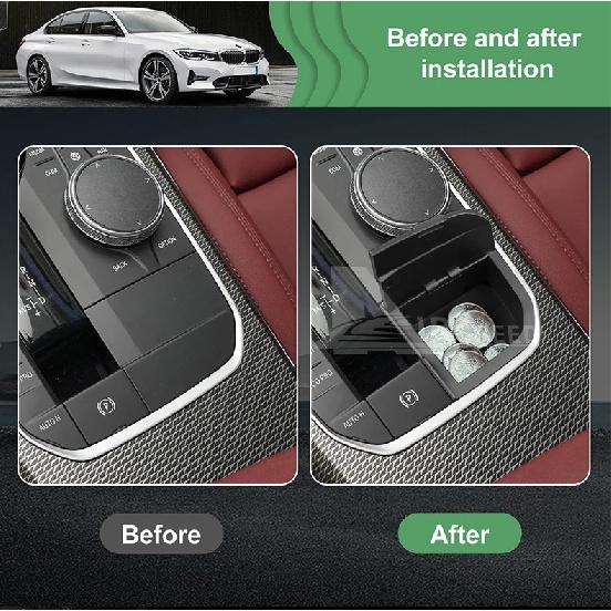 Änderung Autokonsole Schalthebel Aufbewahrungsbox für BMW 2 3 4 Serie X3 X4 X5 X6 X7 F40 G20 G26 G01 G02 G05 G06 G07 I4
