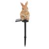 Solar Animal Stake Light, Resin Owl Panda Frog Garden Lights, Waterproof Outdoor Landscape Lamp, Fairy Yard Lawn Pathway Patio Decor