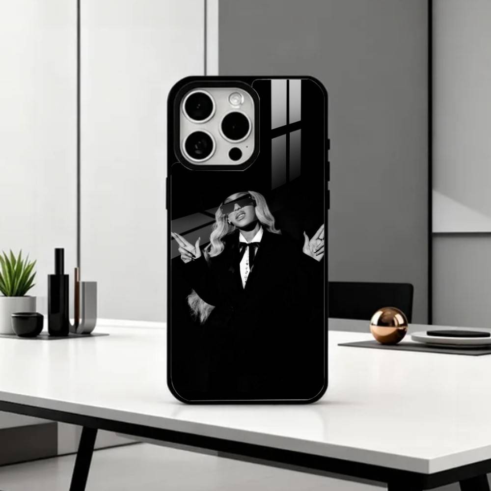 R-Rihanna Navy F-Fan Club  Phone Case For iPhone17,16,15,14,13,12,11 Plus,Pro Max Magnetic For Magsafe Wireless Charging