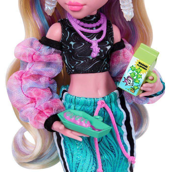 Poupée mannequin - MONSTER HIGH - JHK33 - Lagoona Rentrée des Classes - Theme aquatique - Poisson de compagnie - 7 accessoires