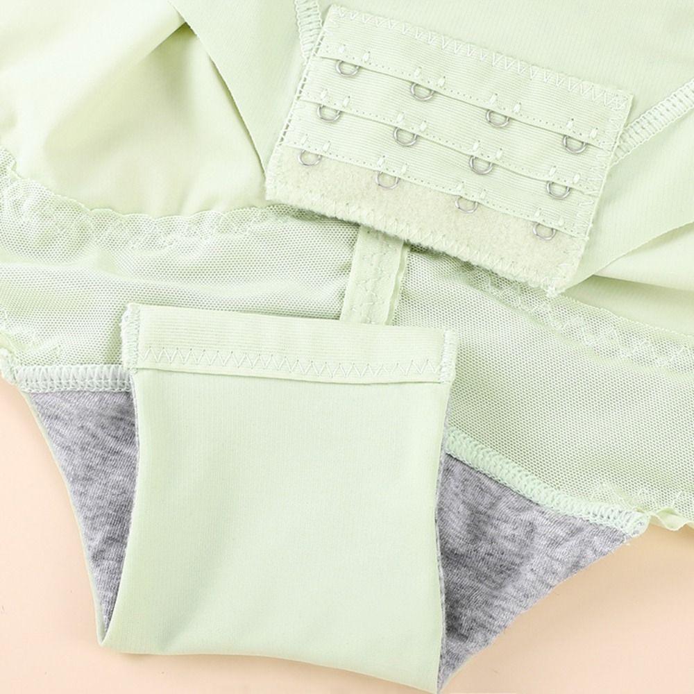 High Waist Hip Lift Panties Seamless Slimming Shaper Fashion Buckle Shapewear Women  Female