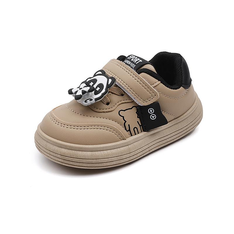 Spring and Autumn New Style Trend Boys and Girls Solid Wear-resistant Soft Bottom Cartoon Casual Sports Shoes