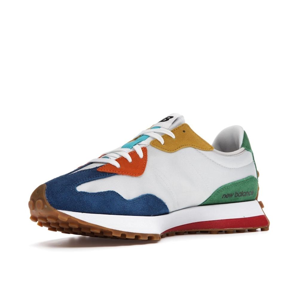 New Balance 327 Flerfargede Unisex Sneakers Kapteinblå Sommerdugg MS327PBA