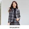 Completo a Quadri Stile College da Donna: Completo Due Pezzi Giacca e Gonna di Alta Gamma Primavera/Autunno 2026