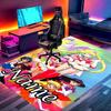 Covor Personalizat cu Nume și Imprimeu Sailor Moon, Covor Versatil pentru Decor Acasă, pentru Cameră de Joacă, Apartament, Balcon, Hol de Intrare, Hol Cadou