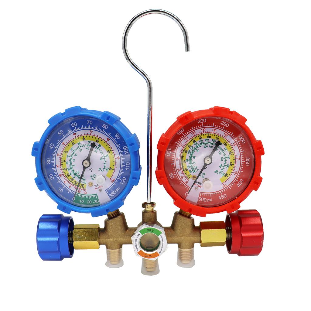R22 R12 R502 R-134a Automobile Air Conditioner Refrigerant Pressure Display Fluoride Refrigeration Automobile Repair Tool