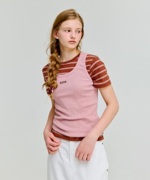 Depound Box Logo Sleeveless [Pink] Pink/Free