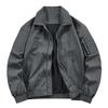 Jacke Jacke Herren Frühling und Herbst Hübsch Slim Lässig Revers Winddicht Wasserdicht Tooling Jugend
