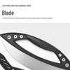 3-Piece Stainless Steel Semi-Circular Pizza Cutter Set