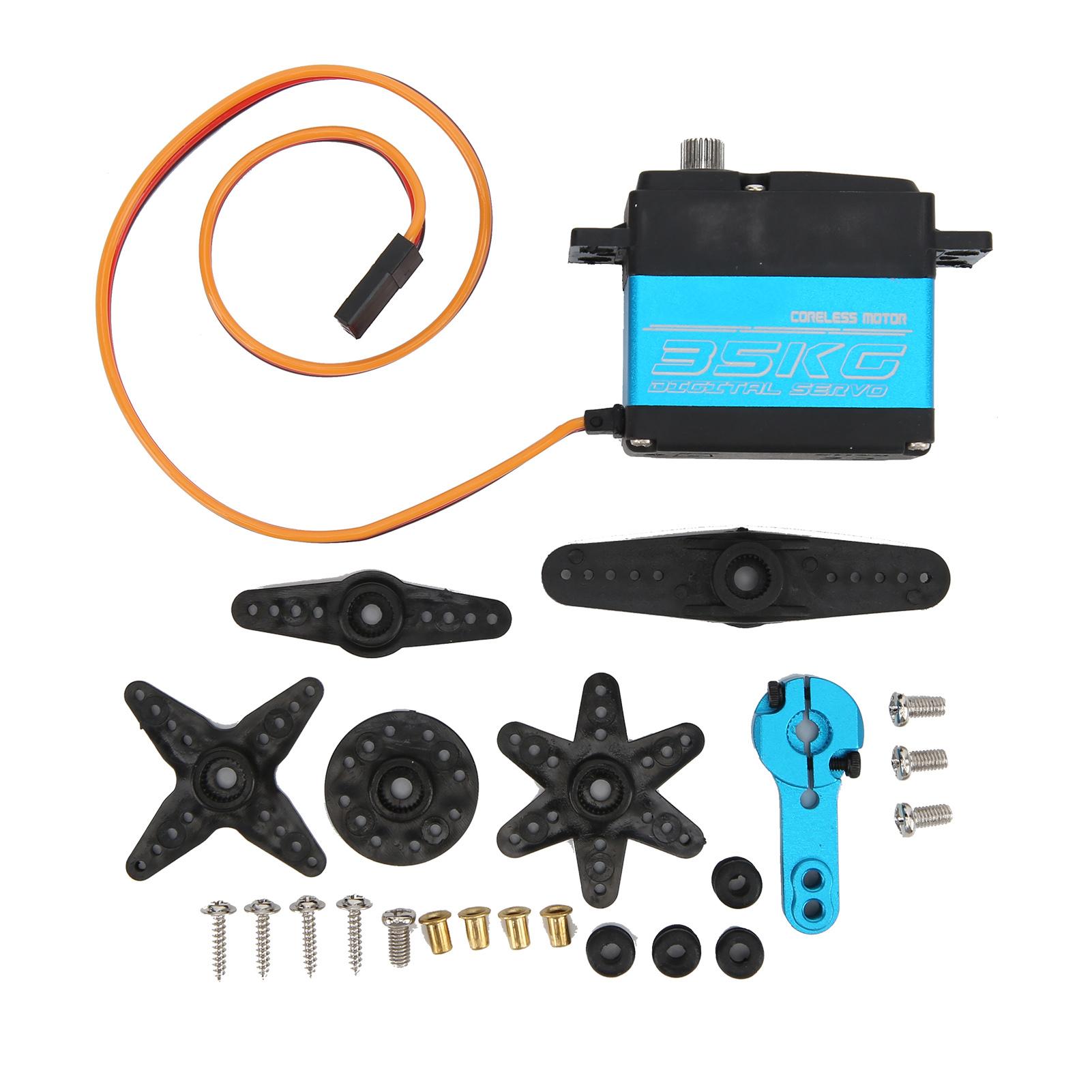 

FI7635M Standard Metal Gear Digital Servo 35kg for 1:8 1:10 RC Airplane Cars Parts