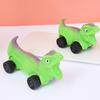 Stretchable Car Cartoon Fidget Toy with Wheel Cute Pinch Toy Dinosaur Squeeze Toy  Kids Tricky Doll