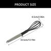 Portable Nylon Whisk Portable Manual Beaters Ideal For Mixing Eggs, Batter, And Cream Without Scratching Cookware