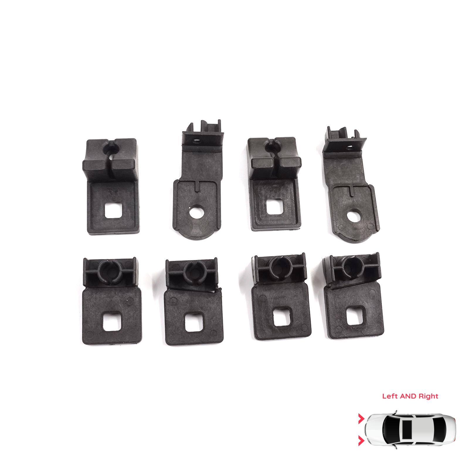 

EHL588 Headlight Holder Mount Repair Bracket Tab Set Left Right Side for VW Crafter MK1 2E 2F 2006-2017 2E0998225 2E0998226