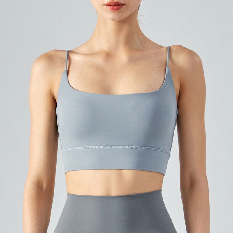 

European and American Style Thin Shoulder Fitness Training Outerwear Small Sling S Rhino Gray