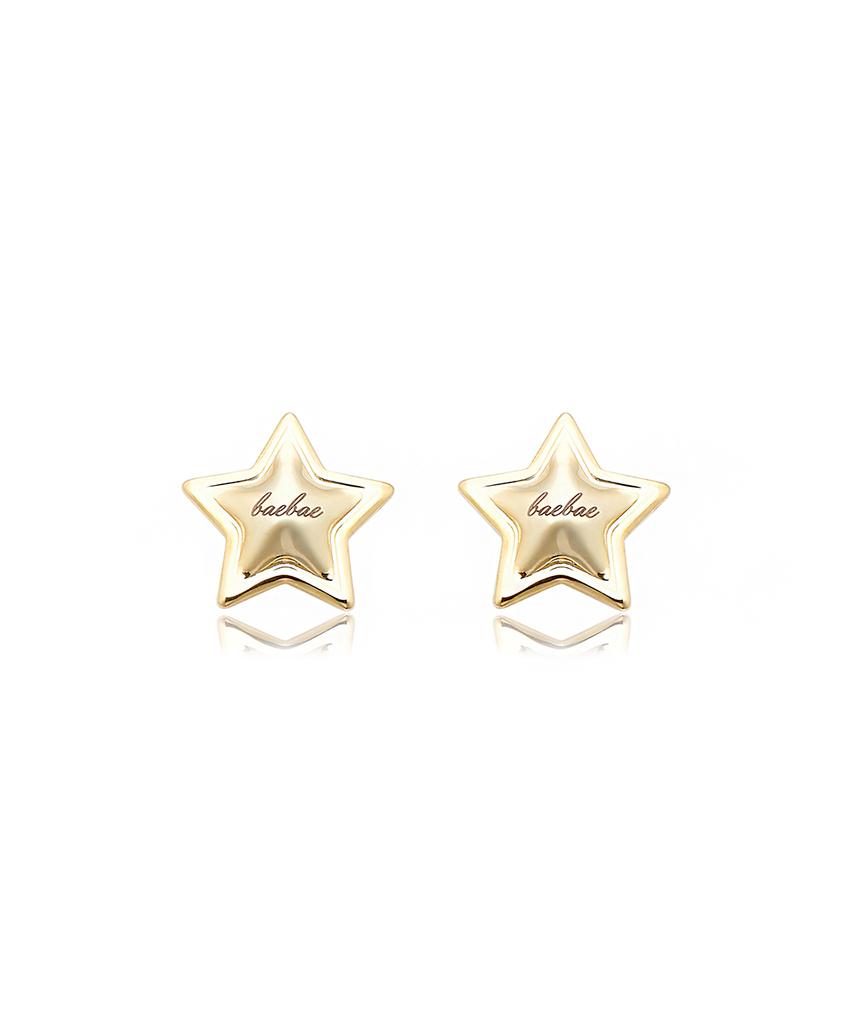 Baebae Everyoung Star Earring (Gold)