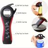 2PCS Latest senior can opener, suitable for those with arthritis and weak hands, multi-functional bottle cap opener