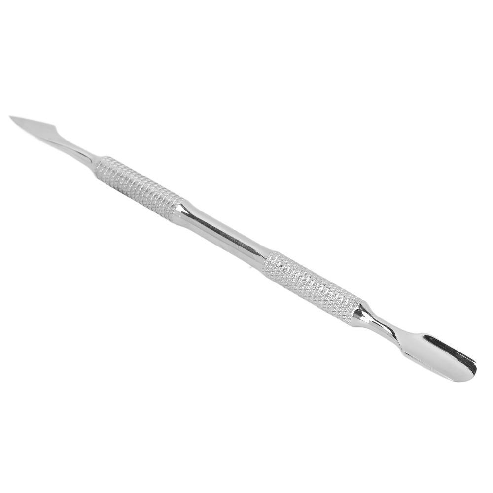 Metal Stainless Steel Nail Scraper Cuticle Remover Tool Professional Nail Salon Use