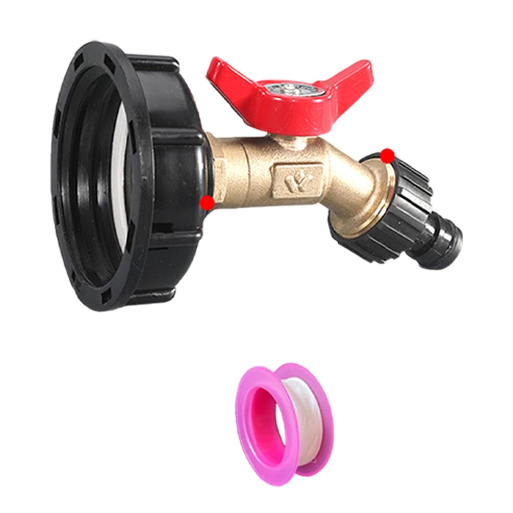 IBC Tote Adapter 60mm 275 330 Gallon Practical IBC Tote Water Tank Adapter