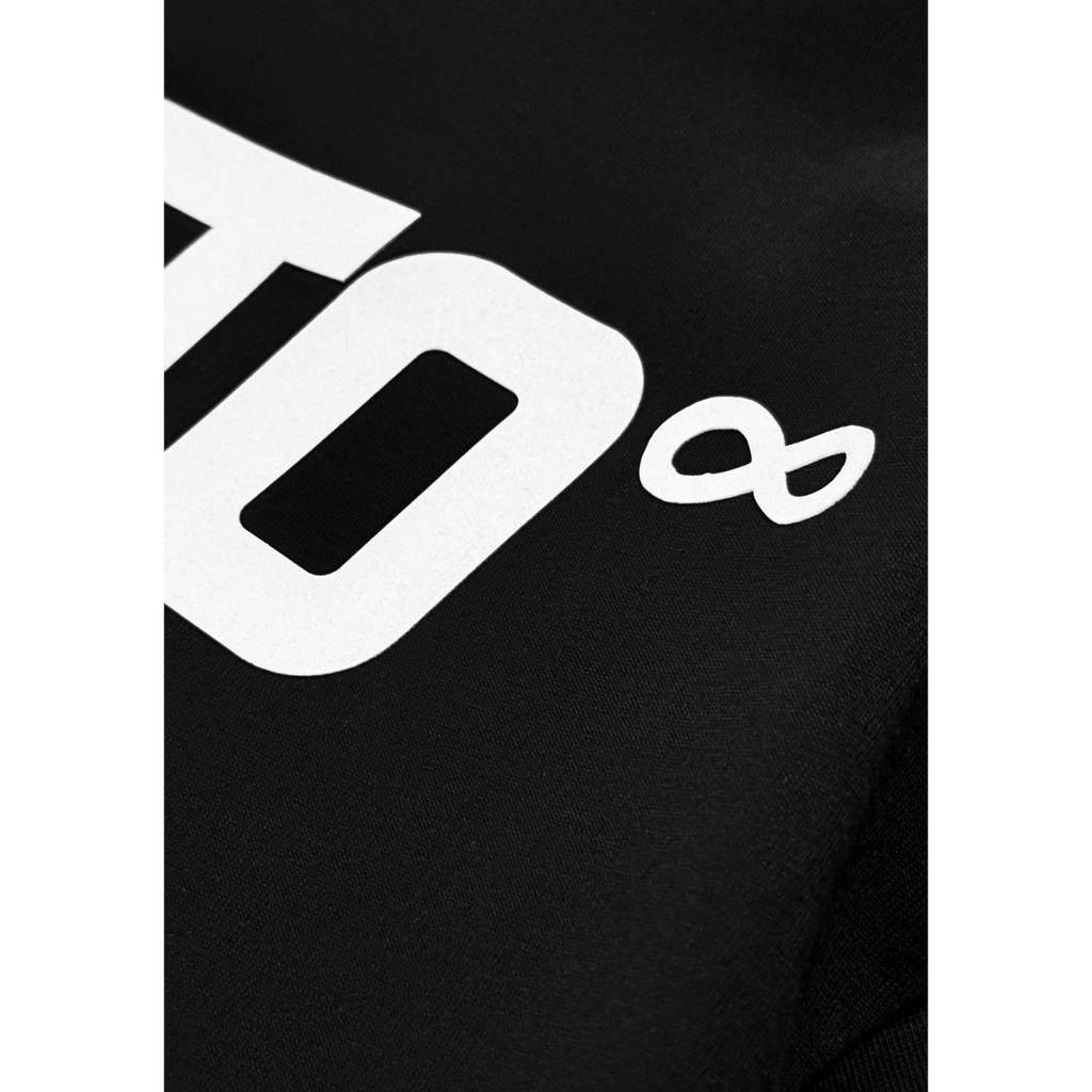 Prosto Big Log Infinity T-shirt, Mens black T-shirt