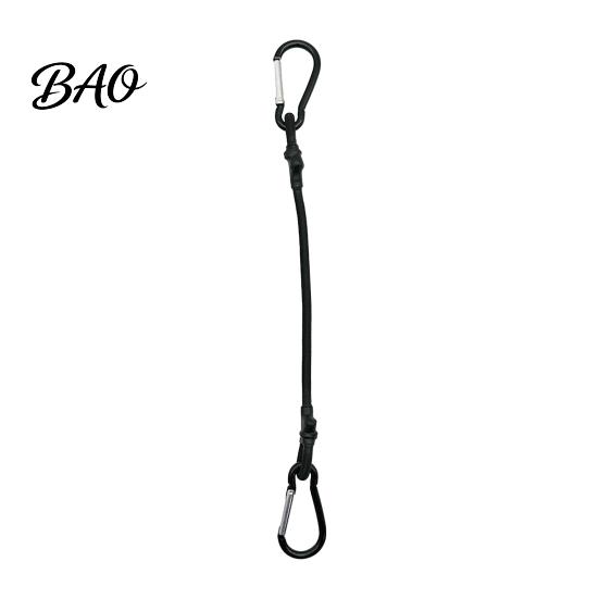Outdoor Gear Fastening Straps Bungee Cord with Metal Hooks, Elastic Rope Durable Secure Heavy Duty Cords Hooks Strap, Flexible Strap for Camping Tents