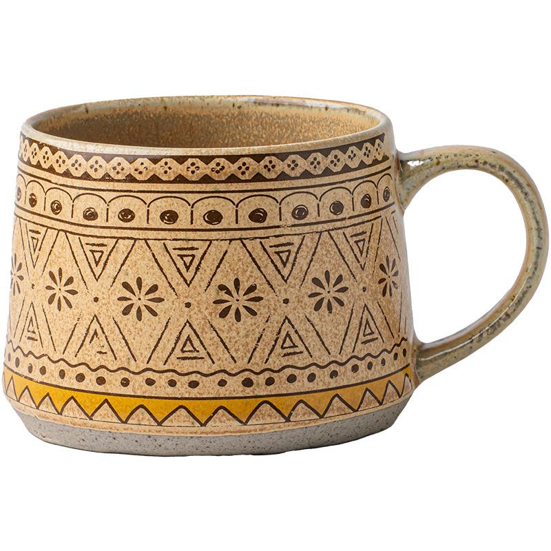 Emia Design Mug Bohemian Ceramic Water Cup Office Coffee Cup Export