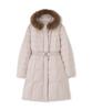 Proportion Body Dressing Basic Long Down Jacket for Greige Women,