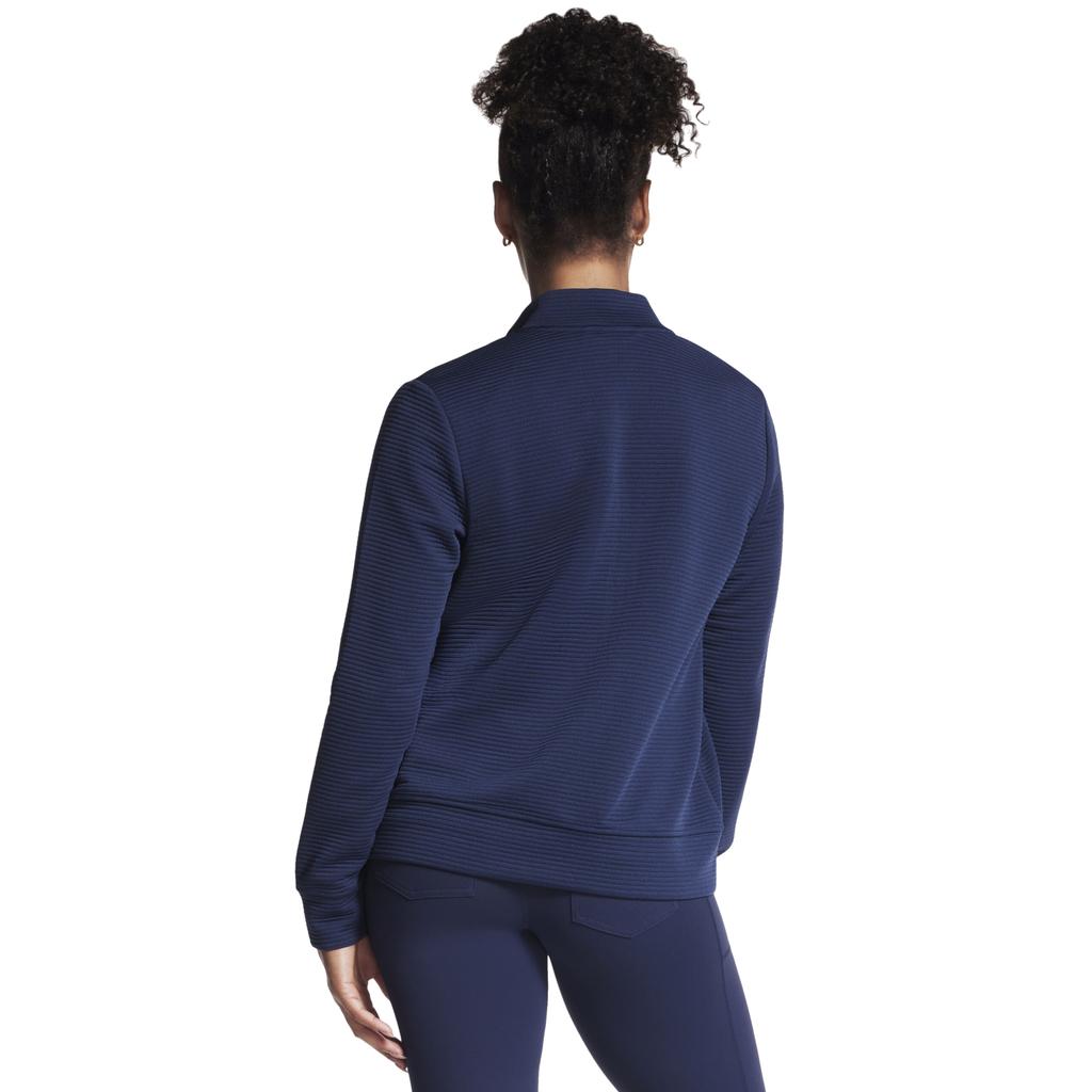Skechers Go Walk Everywhere Full Zip Hoodless, Womens navy Sweatshirt