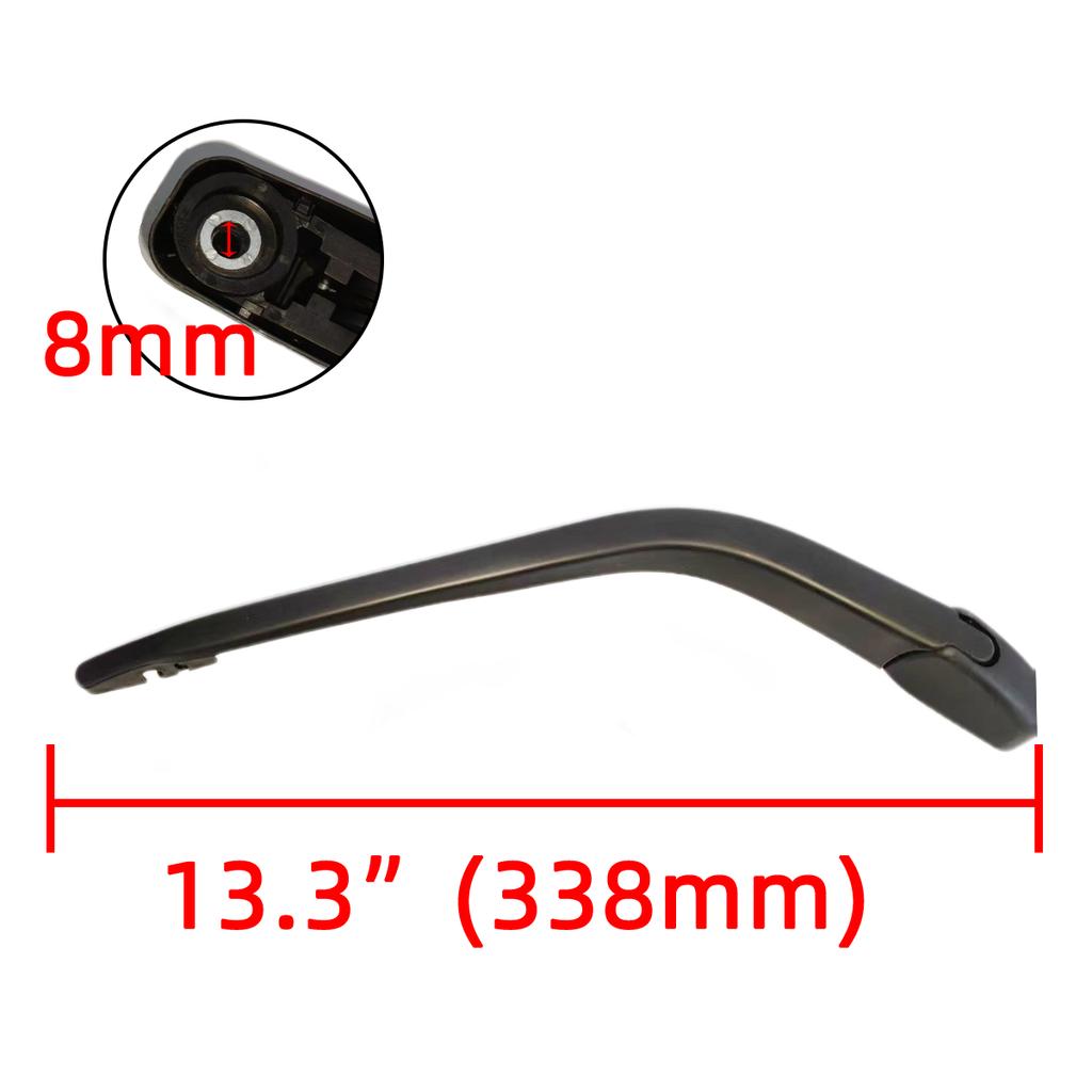 Rear Wiper Blade & Arm Set Kit For Honda Fit JAZZ 2004--2007 Windshield Windscreen Rear Window