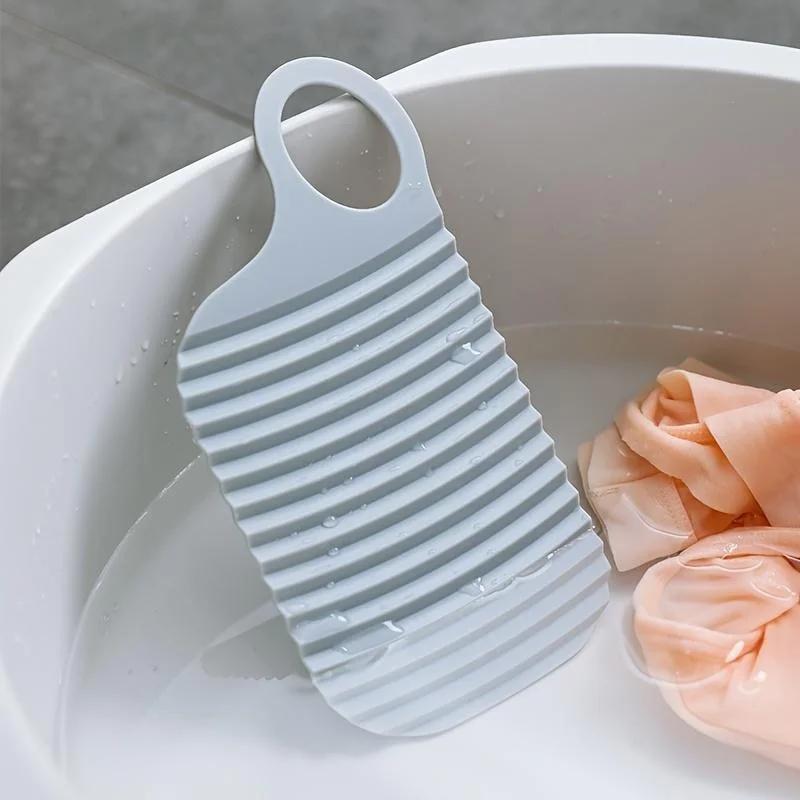Hand-held Mini Washboard, Plastic Washboard, Laundry and Scrubbing Clothes, Suitable for Home Travel, Outdoor