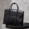 Bvp Bvp Genuine Cowhide Men'S Luxury Briefcase T1068 Black