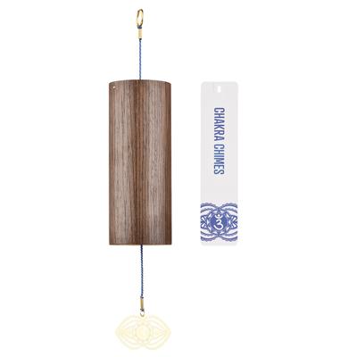 Chakra-Glockenspiel, natürliches Bambus-Windspiel, Meditations-Akkord-Windspiel, Windglocke für den Garten im Freien