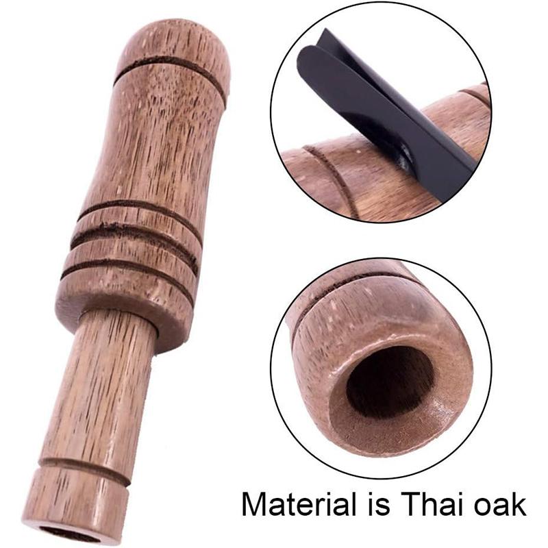 Outdoor Duck Call Whistle Hunting Wooden Realistic Sound Turkey Locator Crow Bird Animal Caller Whistle Duck Hunting Tool