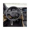For 2005-2012 BMW 3 Series E90 E92 ABS Matt Black Car Steering Wheel  Frame Cover Trim Sticker Car Accessories para auto